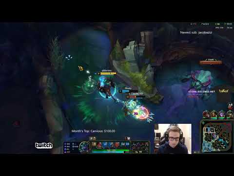 604. Bjergsen vs Yassuo - Galio vs Yasuo Mid - Patch 7.24 PreSeason 8