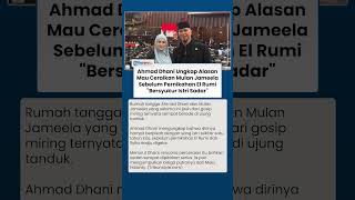 Alasan Ahmad Dhani Ingin Ceraikan Mulan Jameela Sebelum Nikah El Rumi, Sang Istri Akhirnya Sadar