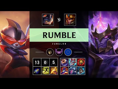 Rumble Jungle vs Jarvan IV - EUW Master Patch 25.15