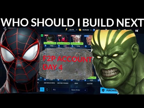 F2P ACCOUNT DAY 4 - Marvel Future Fight