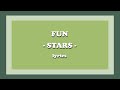Stars - fun. (Lyrics)