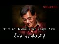 Tumko Dekha To Yeh Khayal Aaya Whatsapp Status Jagjit Singh Ghazal Status