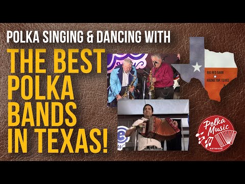 Polka Singing & Dancing with The Best Polka Bands in Texas!