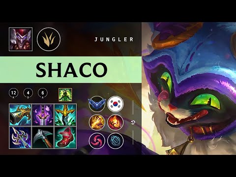 Shaco Jungle vs Graves - KR Diamond Patch 26.01