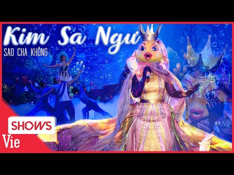 Rơi nước mắt với bản live Sao Cha Không của Kim Sa Ngư - OST Bố Già | The Masked Singer Live Stage