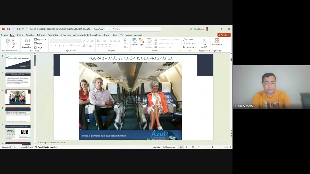Aula 03 ANÁLISE DE DISCURSO DOS FUNDAMENTOS À PRÁTICA DE ANÁLIS