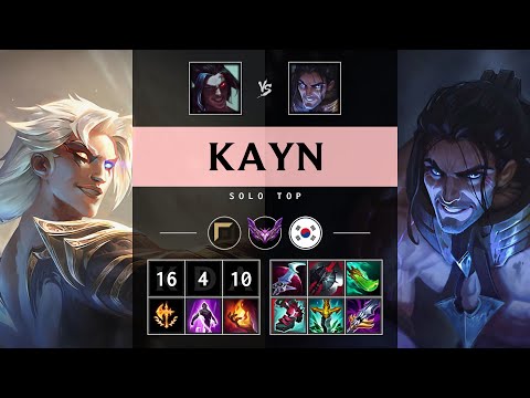 Kayn Top vs Sylas - KR Master Patch 25.05