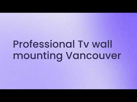 TASKIO TV Mounting Demonstration