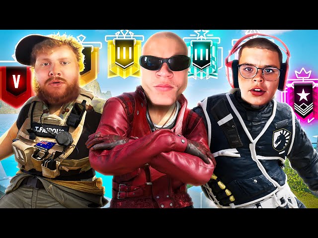 Jynxzi CaseOh & Sketch 3v3 vs EVERY Rank in Rainbow Six Siege SDDEFAULT Thumbnail