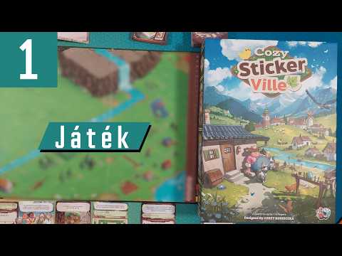 Házasság speed run | Cozy Stickerville | Végigjátszás 1. Epizód - PumiGame