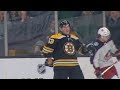 Brad Marchand celebrates OT win with Conor McGregor celebration
