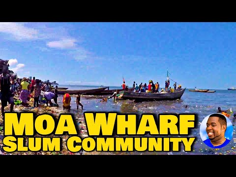 Moa Wharf Slum Community - 🇸🇱 Vlog - Explore With Triple-A