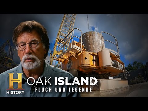 49 Meter tief: Stürzt der Tunnel ein? 😱 | Oak Island | The HISTORY Channel