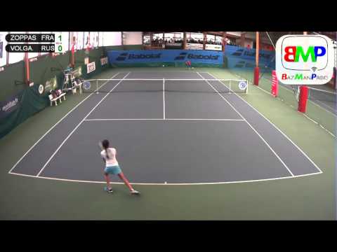 ZOPPAS (FRA) vs VOLGAPKINA (RUS) - Open Super 12 Auray Tennis
