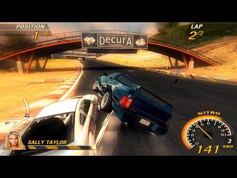 FlatOut 2 - Street sprint cup (Career walkthrough part 24)