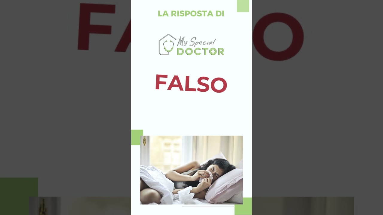 68 - Il raffreddore si chiama così perché provocato dal freddo?  - My Special Doctor