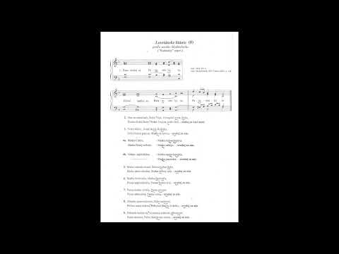 Loretánske litánie - radostný nápev