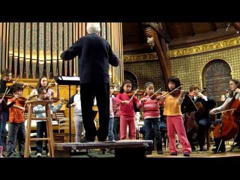 Performing with New Philharmonia Orchestra