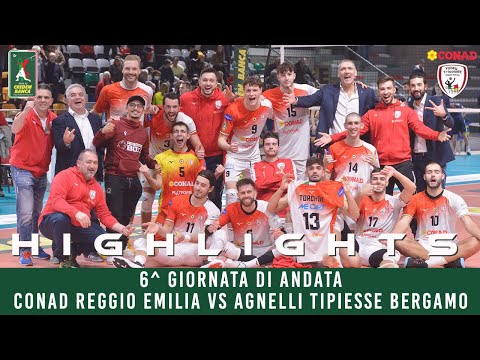 Highlights Reggio Emilia VS Bergamo - 6^ giornata Serie A2