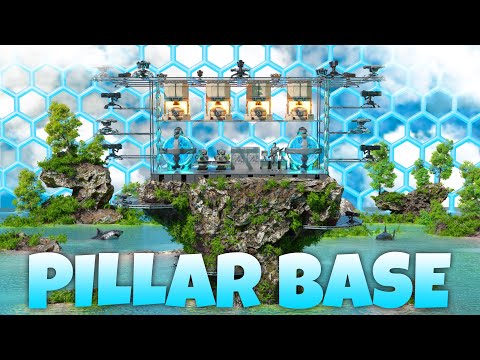 Claiming a UNRAIDABLE Pillar Base - ARK PvP