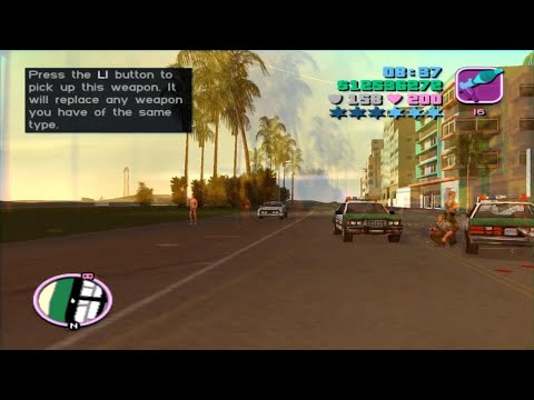 Grand Theft Auto: Vice City Fighting people with knife, Part 3