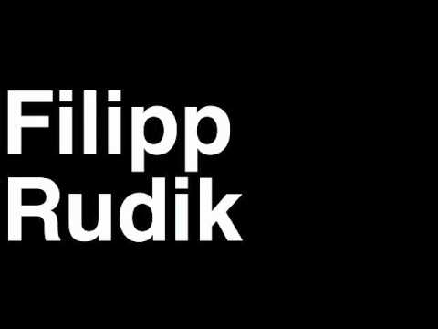 How to Pronounce Filipp Rudik FC BATE Borisov Football Goal Penalty Kick Yellow Red Card Injury