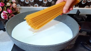 😱 Die Nudeln in kochende Milch geben!! Diesen Trick habe ich im Restaurant gelernt! Einfach und leck
