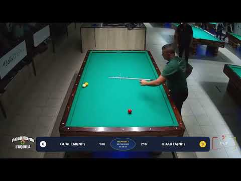 M.GUALEMI VS A.QUARTA - STECCA - 2024/25 - FINALI 2° TROFEO PALABILIARDO - 22/06/2025