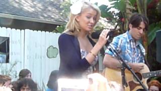 Tiffany Thorton singing &quot;Sure Feels Like Love&quot; live, Sterling Knight dancing