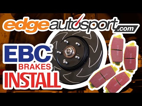 HOW TO: EBC BRAKE ROTOR & PAD INSTALL (10th-Gen Civic) | Project FC3 | Edge Autosport