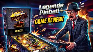 AtGames Gangsters Pinball Quick Review!  Is This Pinball Fun?