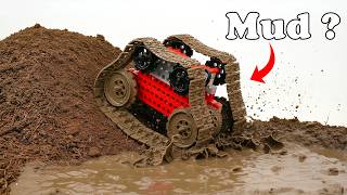 Testing LEGO Tracked Vehicle vs Mud Slope Terrain | Smart Lego