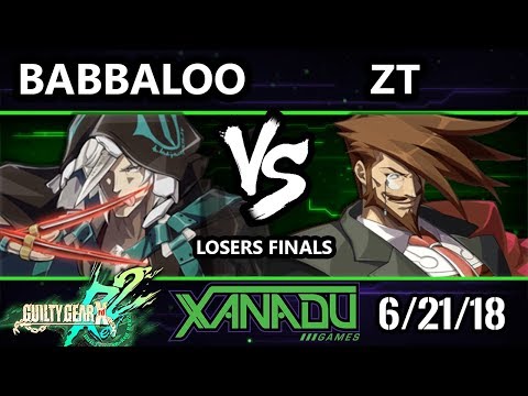 F@X 255 GGXRD2 - Babbaloo (Raven) Vs. ZT (Slayer) - Guilty Gear XRD Rev 2 Losers Finals
