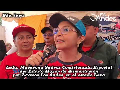 Feria del Campo Soberano atiende a familias del sector La Flecha en el municipio Urdaneta #Lara