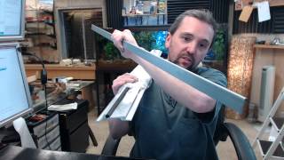 Pemko 159AT Mill Finish Latching Panic Exit Saddle with Black Thermo Seal insert