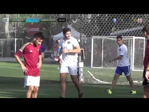 5 LOS EBRIOS vs GIBRALTAR FC 4 - 2a fecha Egr  C   zona 1 - 5/03/2016