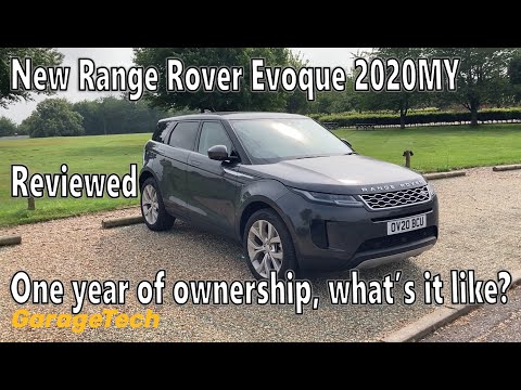 Range Rover Evoque review and walk around after 1 year of ownership 2020 MY D180 SE top features