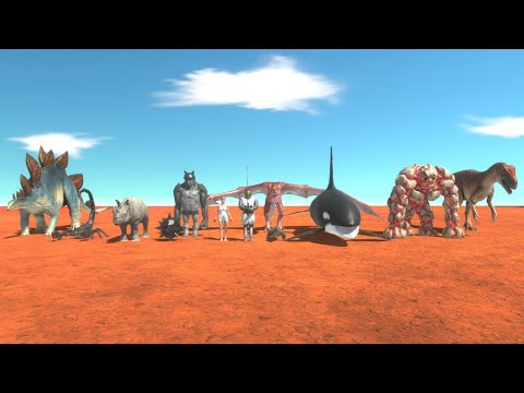 Strongest 4th VS All Secondary Boss Each Factions (Similiar Price) - Animal Revolt Battle Simulator