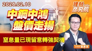 中鋼中鴻盤價走揚，窒息量已現留意轉強契機 (圖)