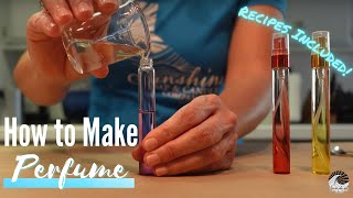 HOW TO MAKE PERFUME AT HOME TWO WAYS (MAKE YOUR OWN CUSTOM FRAGRANCE BLEND) RECIPES INCLUDED