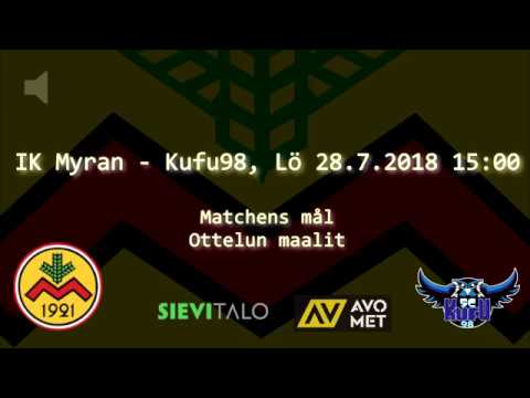 2018 07 28, IK Myran - Kufu98 Maalikooste