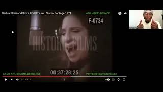 Barbra Streisand - Since I Fell For You (Studio Footage 1971) Reaction #barbrastreisand #music