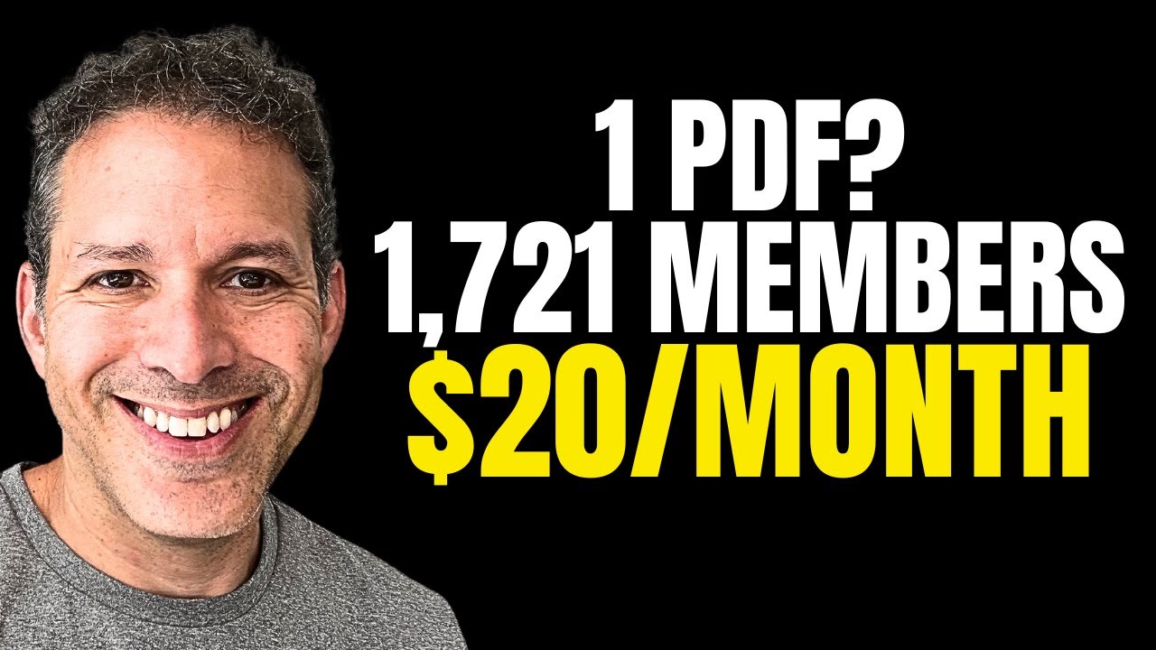 Turn ONE PDF File Into $1000 per Day of Continuity Income