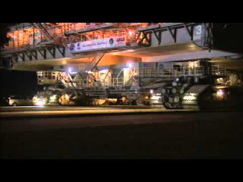 STS-131: Discovery Rolls to the Launch Pad