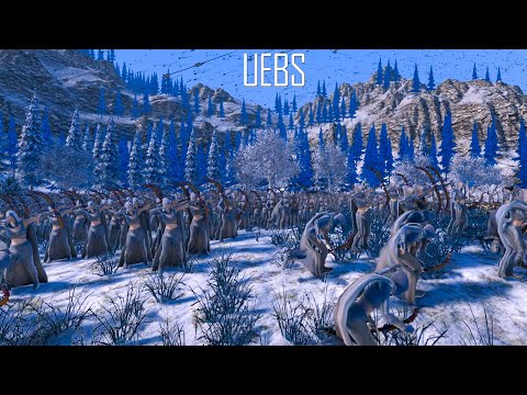 19000 LadyBowAssassins VS 10000 Dragon Mans. Ultimate Epic Battle Simulator 2. ( UEBS 2 )