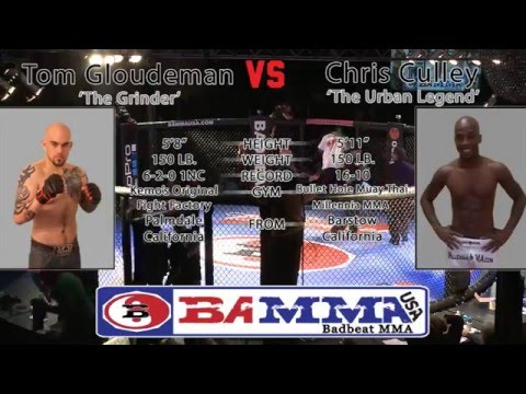 Chris Culley vs Tom Gloudeman full fight