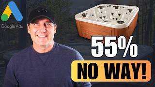 55% Conversion Rate!💥Google Ads Strategy for Hot Tub Businesses | WOW!