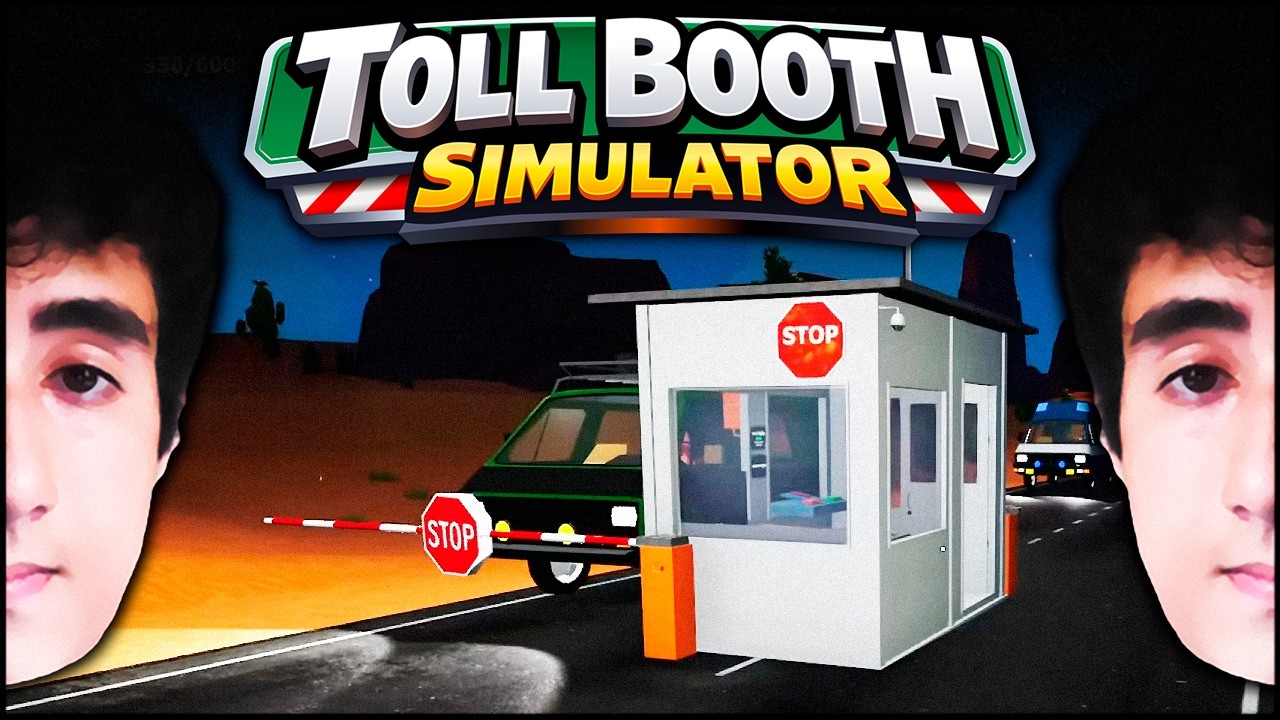 O MEU PEDÁGIO... 🚧 Toll Booth Simulator | Felps