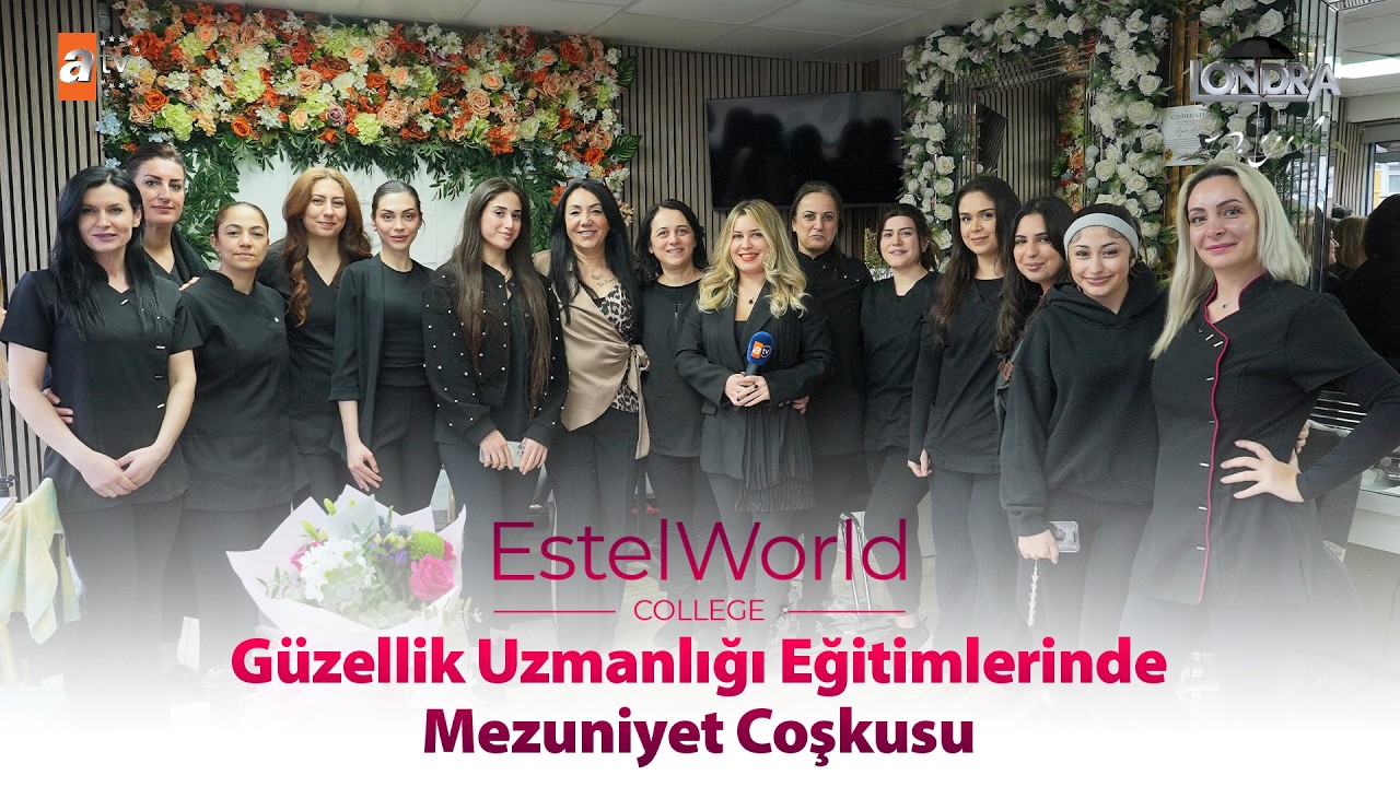 Güzellik uzmanlığı eğitimlerinde mezuniyet coşkusu… / Londra Aktüel 339. Bölüm