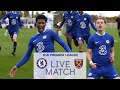 Chelsea U18 vs West Ham U18 | U18 Premier League | LIVE MATCH